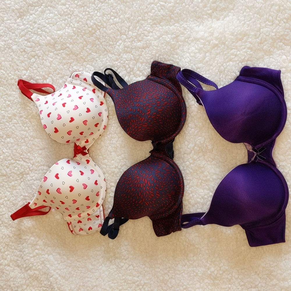 Maidenform 32B Bras (3pc)